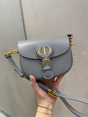 Top Quality Mini Bobby Bag, Grey, For Women WomenÂs Handbags, Shoulder Bags, Crossbody Bags, 18cm CD M9317UMOL_M41G