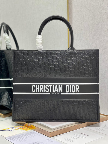 Top Quality Large Book Tote Black, For Women, WomenÂs Handbags 16.5in/42cm CD M1286ZWSO_M900
