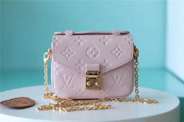 Top Quality Micro Metis Monogram Empreinte Pink For Women, WomenÂs Handbags, Shoulder And Crossbody Bags 5.5in/14cm Top Quality M81389