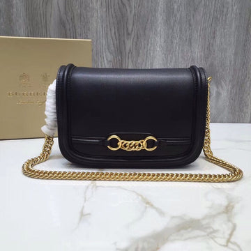 Top Quality Smooth LiNike Shoulder Bag Black For Women, Bags 9.1in/23cm