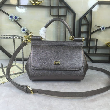Top Quality MeTop Qualityum Sicily Handbag In Dauphine PallaTop Qualityum For Women 10.2in/26cm Top Quality