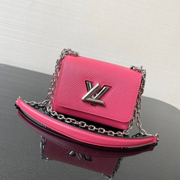 Top Quality Twist Mini Epi Pink For Women, WoHandbag, Shoulder And Crossbody Bags 6.1in/15.5cm Top Quality M56120