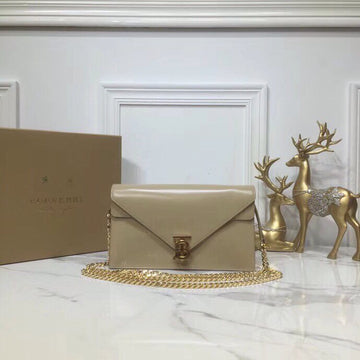 Top Quality Small Tb Envelope Clutch Beige By British Heritage For Women, Bags 10.2in/26cm
