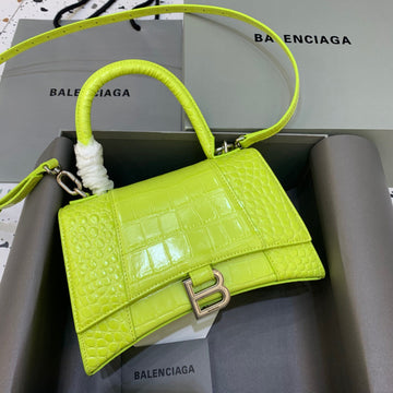 Top Quality Hourglass Small Handbag In Light Green, For Women,  Bags 9in/23cm