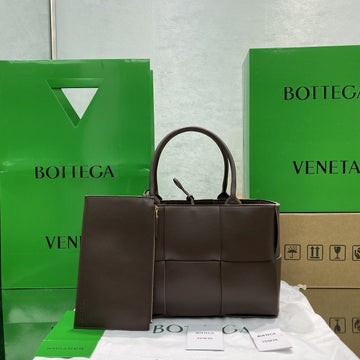 Top Quality Small Arco Tote Bag Dark Brown, For Women, Bags 14.2in/36cm