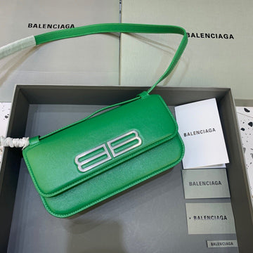 Top Quality Gossip Small Shoulder Bag Green, For Women,  Bags 9.1in/23cm