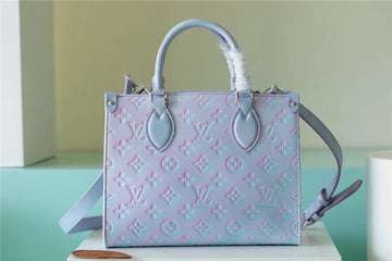 Top Quality OnTheGo PM Monogram Empreinte Lilas Purple For Women, WomenÂs Bags, Shoulder And Crossbody Bags 9.8in/25cm Top Quality M46067