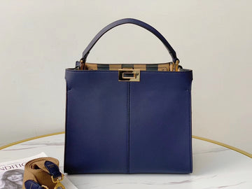 FI Top Quality X-Lite Tote MeTop Qualityum Dark Blue Bag For Woman 30cm/12in