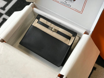 Top Quality Kelly 22 Sellier Epsom Black Bag For Women, WomenÂs Handbags, Shoulder Bags 8.6in/22cm