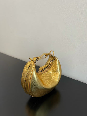 Top QualityTop Quality Nano Top QualityTop Qualitygraphy Gold For Women, Women’s HandBags 6.7in/17cm FF 7AS089