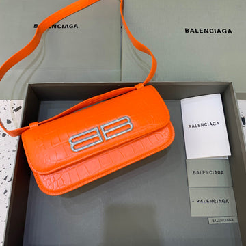Top Quality Gossip Small Shoulder Bag Orange, For Women,  Bags 9.1in/23cm