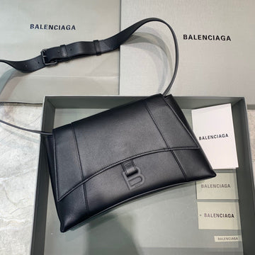 Top Quality Downtown Small Shoulder Bag In Black, For Women,  Bags 11.8in/30cm