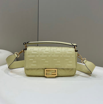 Top QualityTop Quality Baguette Khaki For Women, Womenâs Handbags, Shoulder And Crossbody Bags 10in/27cm FF 8BR600