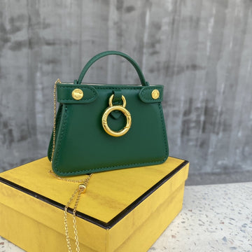 Top QualityTop Quality Nano Peekaboo Charm Crossbody Green Bag For Woman 12cm/4.5in