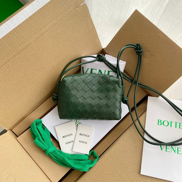 Top Quality Mini Loop Camera Bag Dark Green, For Women, Womenâs Bags 6.7in/17cm
