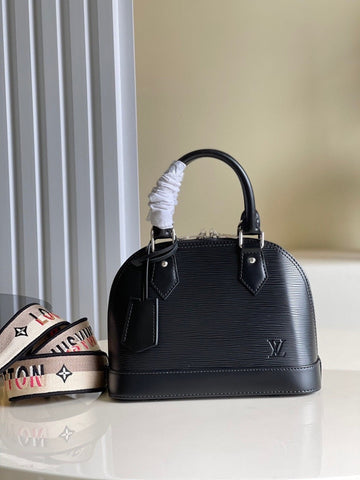 Top Quality Alma BB Monogram Blossoms Black For Women,  Shoulder And Crossbody Bags 9.3in/23.5cm Top Quality M59217