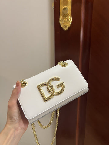 Top Quality Polished 3.5 Phone Bag White For Women 7.3in/19cm Top Quality
