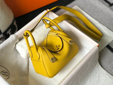 Top Quality Lindy Mini Bag Lime Color With Gold Hardware For Women, WomenÃ¢ÂÂs Handbags, Shoulder And Crossbody Bags 7.5in/19cm