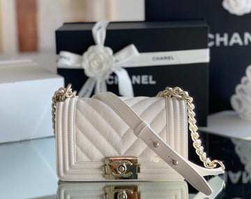 CHLMini Boy Top Qualityapbag White For Women 5.9in/15cm