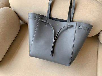 Top Quality Small Cabas Phantom In Soft Grained Grey For Women 12in/31cm 189023TNI.10DC