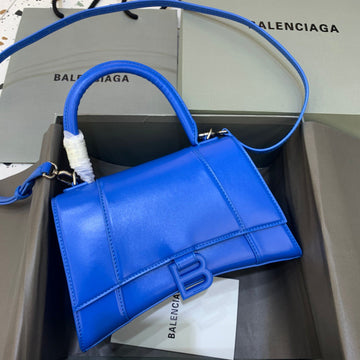 Top Quality Hourglass Small Handbag In Dark Blue, For Women,  Bags 9in/23cm