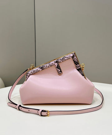 Top QualityTop Quality Top QualityTop Qualityrst Small Pink and Pink python Bag For Woman 26cm/10in
