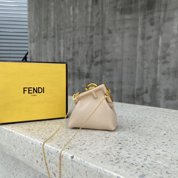 Top QualityTop Quality Nano Top QualityTop Qualityrst Charm Beige Bag For Woman 10cm/4in