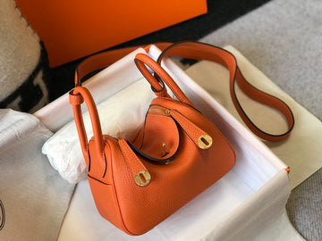 Top Quality Lindy Mini ClemenTop Quality Bag Orange For Women, WomenÃ¢ÂÂs Handbags, Shoulder And Crossbody Bags 7.5in/19cm