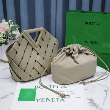 Top Quality Point Dark Beige, For Women, Bags 9.8in/25cm