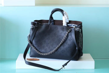 Top Quality Bella Tote Mahina Black For Women,  Shoulder And Crossbody Bags 12.6in/32cm Top Quality M59200