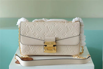 Top Quality Marceau Monogram Empreinte Cream Beige For Women,  Shoulder And Crossbody Bags 9.6in/29.5cm Top Quality M46201