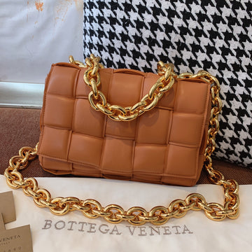 Top Quality Chain Cassette Brown, For Women, Womenâs Bags 10.2in/26cm