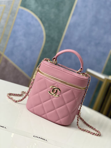 CHLVanity Case Gold Hardware PiNike For Women Handbags, Shoulder Bags 9.4in/24cm