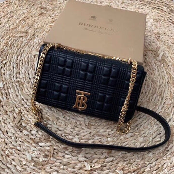 Top Quality Quilted MeTop Qualityum Lola Bag Monogram Black For Women, Bags 11in/28cm 80217011