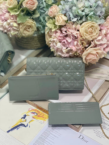Top Quality Lady Pouch Gray, For Women, WomenÂs Handbags 8.5in/21.5cm CD S0204OVRB_M41G