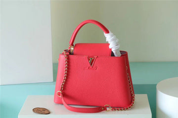 Top Quality Capucines MM Taurillon Red For Women, WomenÂs Bags, Shoulder And Crossbody Bags 12.4in/31.5cm Top QualityÂ 