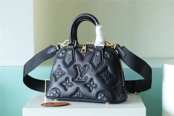 Top Quality Alma BB Bag Handbags,  Shoulder and Cross Body Bags For Women In Black 9.6in/25cm Top Quality M59793