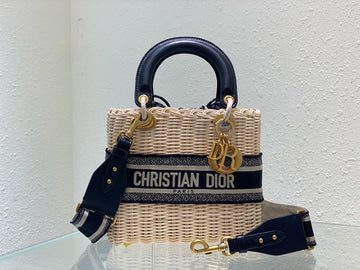 Top Quality Mini Lady Bag Black, For Women, WomenÂs Handbags 17cm/6.5in CD M0505CMVO_M808