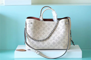 Top Quality Bella Tote Mahina Creme Beige For Women,  Shoulder And Crossbody Bags 12.6in/32cm Top Quality M59203