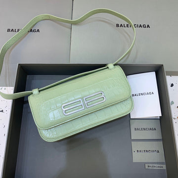 Top Quality Gossip Small Shoulder Bag Light Green, For Women,  Bags 9.1in/23cm