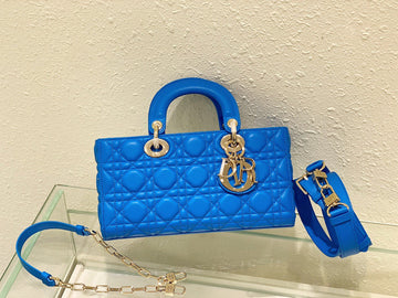 Top Quality Lady D-Joy Bag Blue, For Women, WomenÂs Handbags 26cm/10in CD