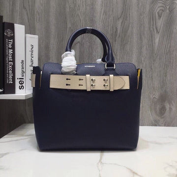 Top Quality Small Triple Stud Belt Bag Blue For Women, Bags 14in/36cm
