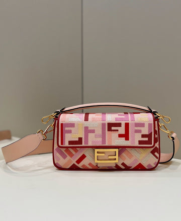 Top QualityTop Quality Baguette Bag From Lunar New 1:1 rep Year Limited Capsule Collection Multicolor For Women, Women’s Handbags, Shoulder And Crossbody Bags 10in/27cm FF 8BR600