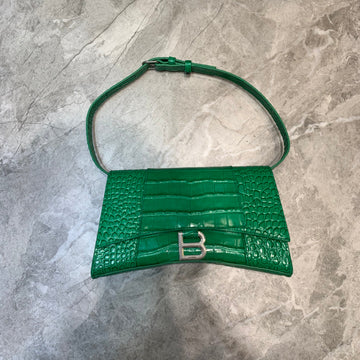Top Quality Hourglass Handbag In Green, For Women,  Bags 9.8in/25cm