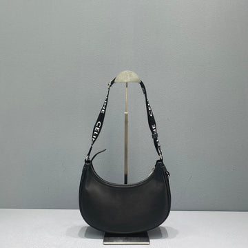 Top Quality Medium Ava Bag With Top Quality Strap Black For Women 9in/23cmÃÂ 