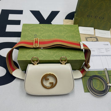 gg Blondie Mini Bag White For Women, Women’s Bags 8.7in/22cm ggâ â698643 UXXAG 9161