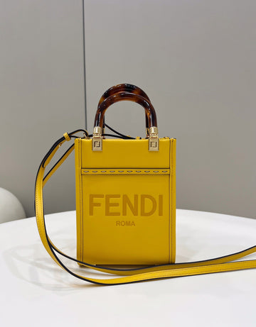 Top QualityTop Quality Sunshine Shopper Yellow Mini Bag For Woman 13cm/5in