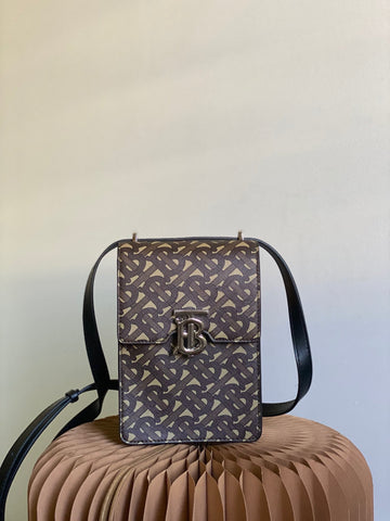 Top Quality Monogram Print Robin Bag For Women, Womens Bags 7.5in/19cm