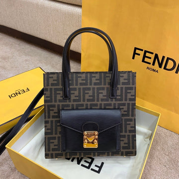 FI  Handle Bag 26cm Brown
