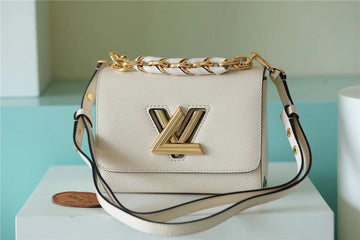 Top Quality Twist MM Epi White For Women, WomenÂs Bags, Shoulder And Crossbody Bags 9.1in/23cm Top Quality
